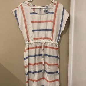 Striped Linen Dress
